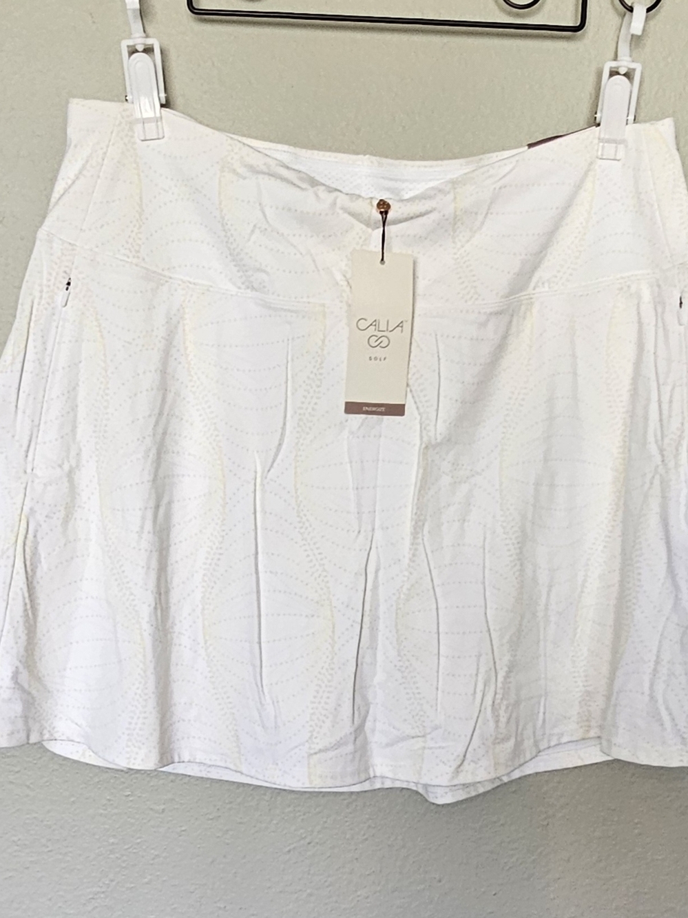 Calia Eagle Geo Print White Athletic Skort XXL